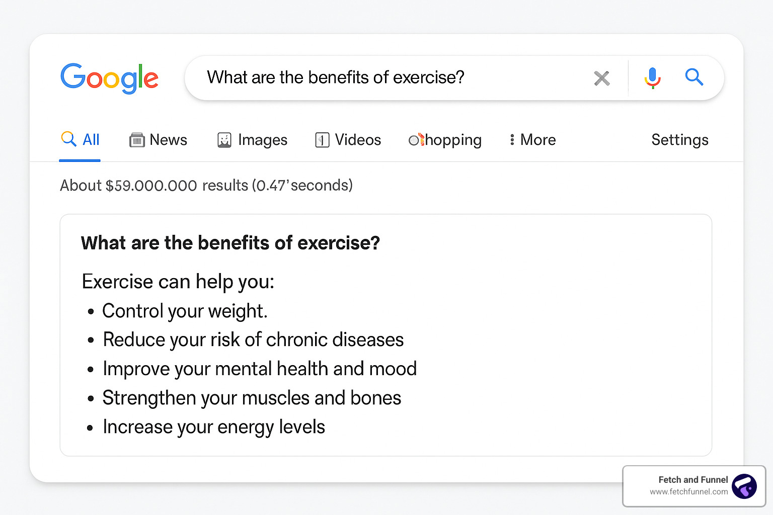 Example of content formatted as snippet bait to win featured snippets in search results - how to increase search engine optimization