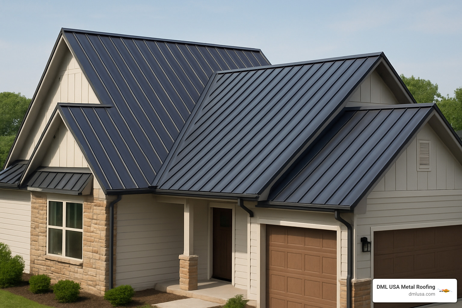 Steel metal roofing with Class A fire rating - Class A roofing materials