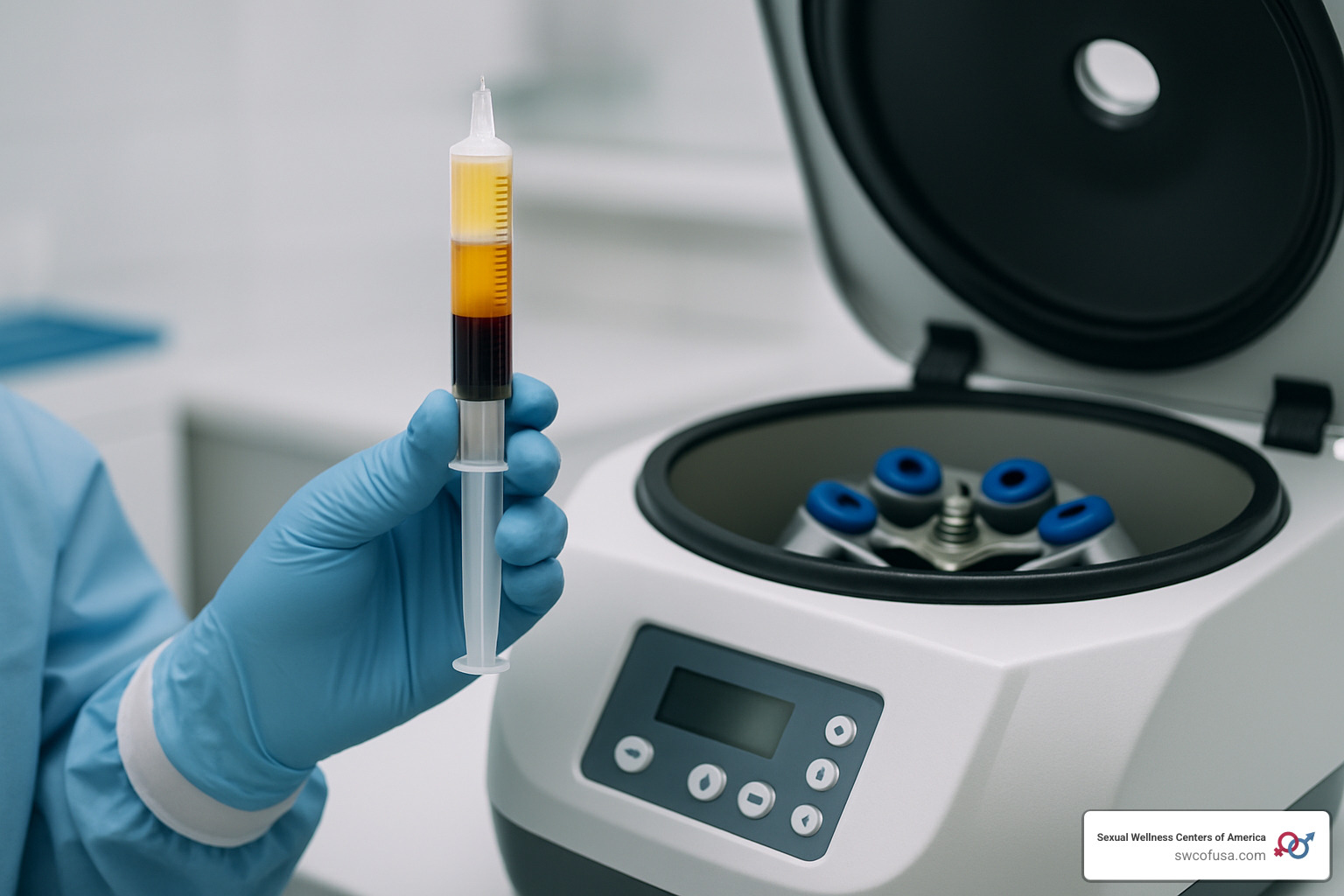PRP preparation process - Non surgical sexual health treatments