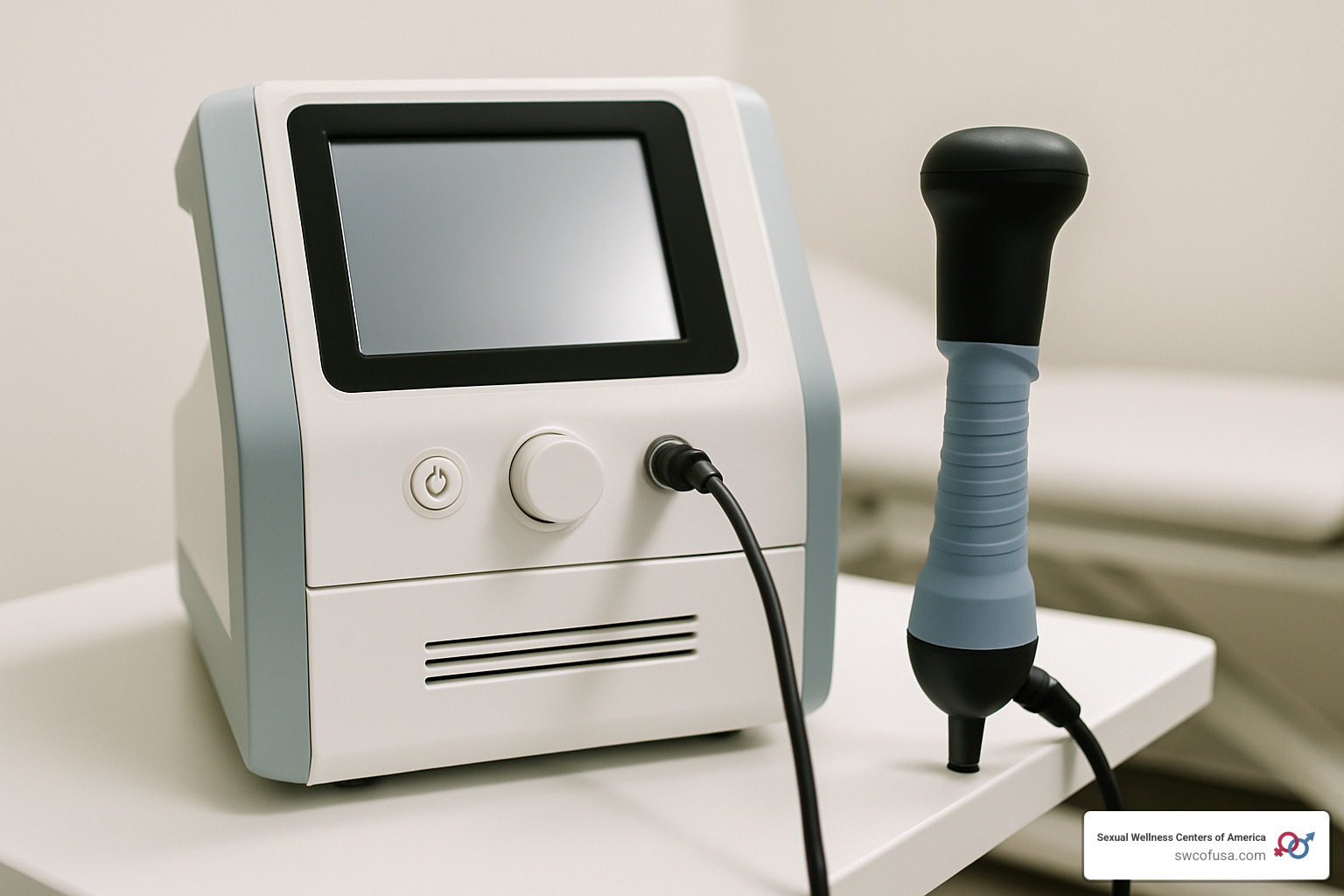 Acoustic wave therapy device - Non surgical sexual health treatments