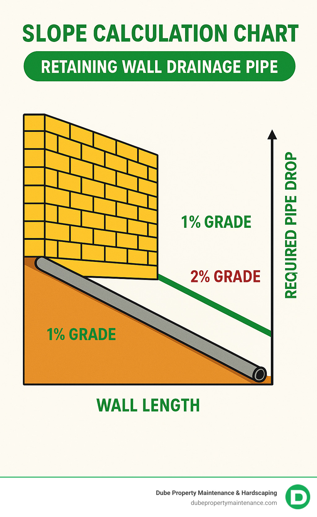 Sloping Pipe Section Retaining wall drainage pipe: 7 Essential Tips for Lasting Success 2025