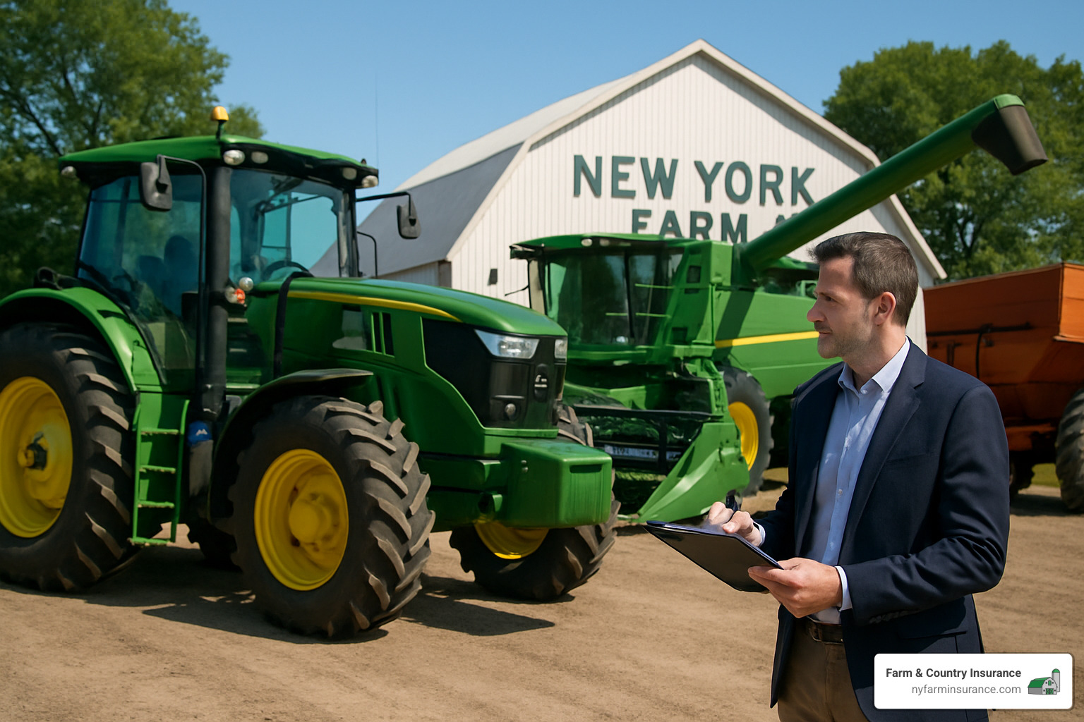 6201aca6c7d0ac4fdffe7a3457363cf3b9b255a6 Carrier Compass: Navigating the World of Farm Insurance Carriers Explore top farm insurance carriers, compare coverage options, and find the best policy for your farm’s needs today. Farm equipment covered by specialized insurance - farm insurance carriers