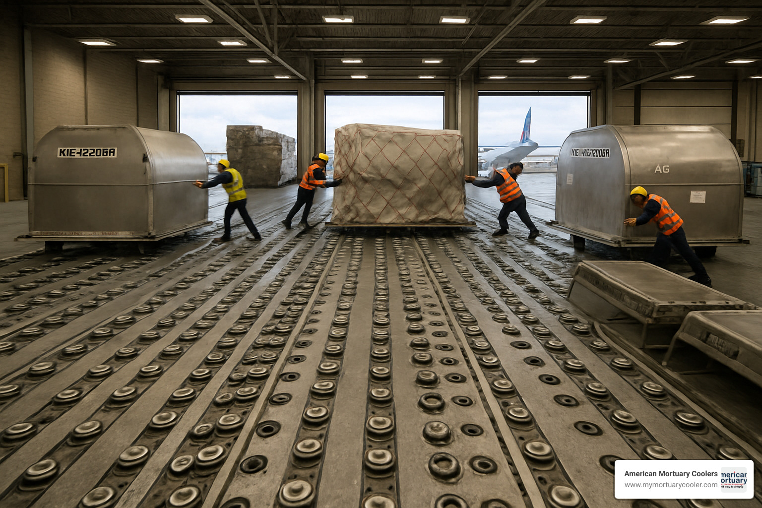 airport cargo roller deck system - roller decks