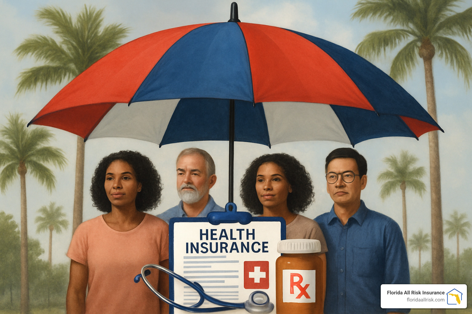 Safety net umbrella protecting against coverage gaps - Florida medical insurance plans