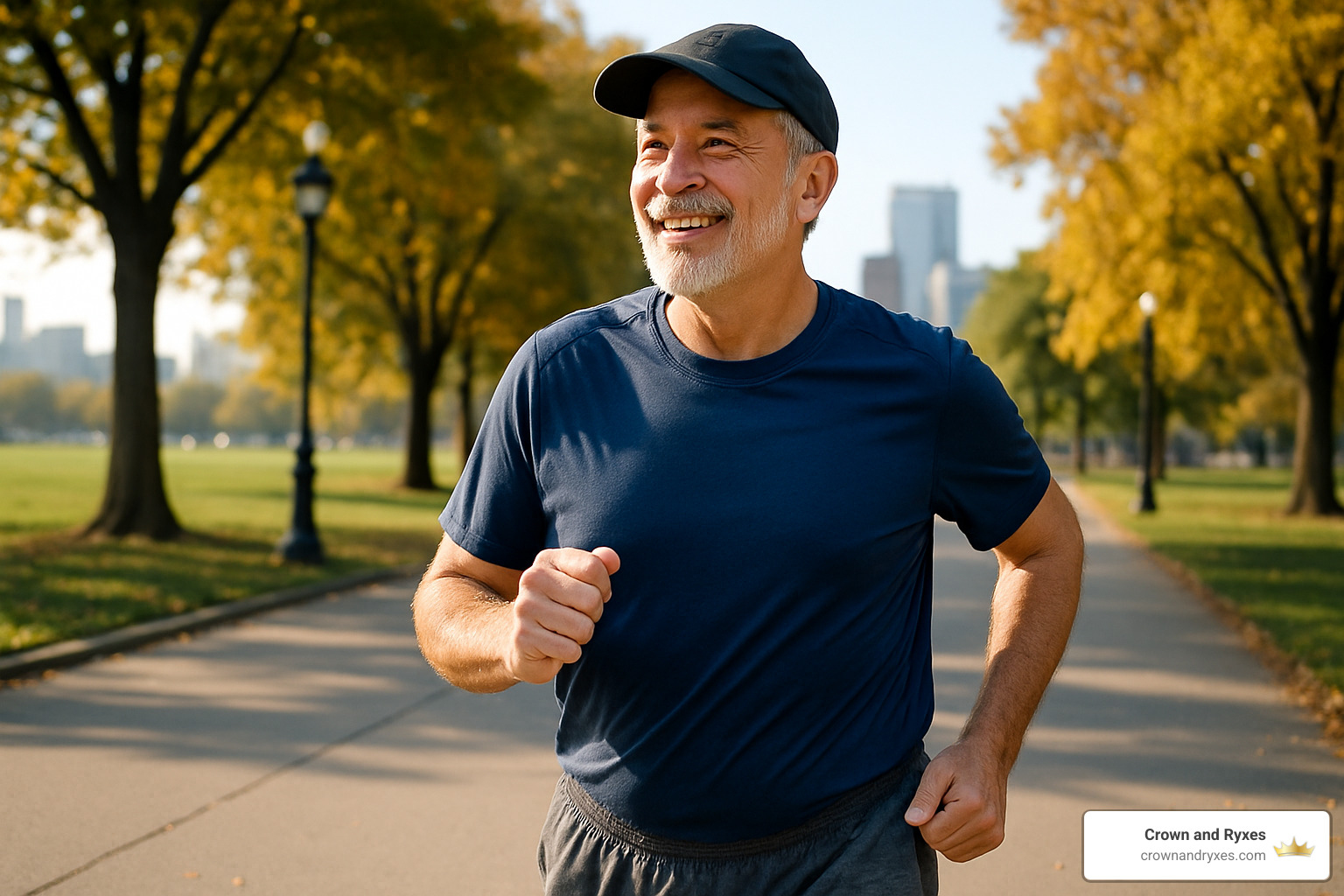 Man exercising to improve circulation and erectile function - vitamins that help with erectile dysfunction