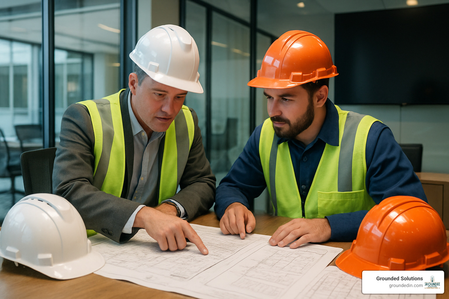 project kickoff meeting with general contractor and electrician - commercial electrical contractors