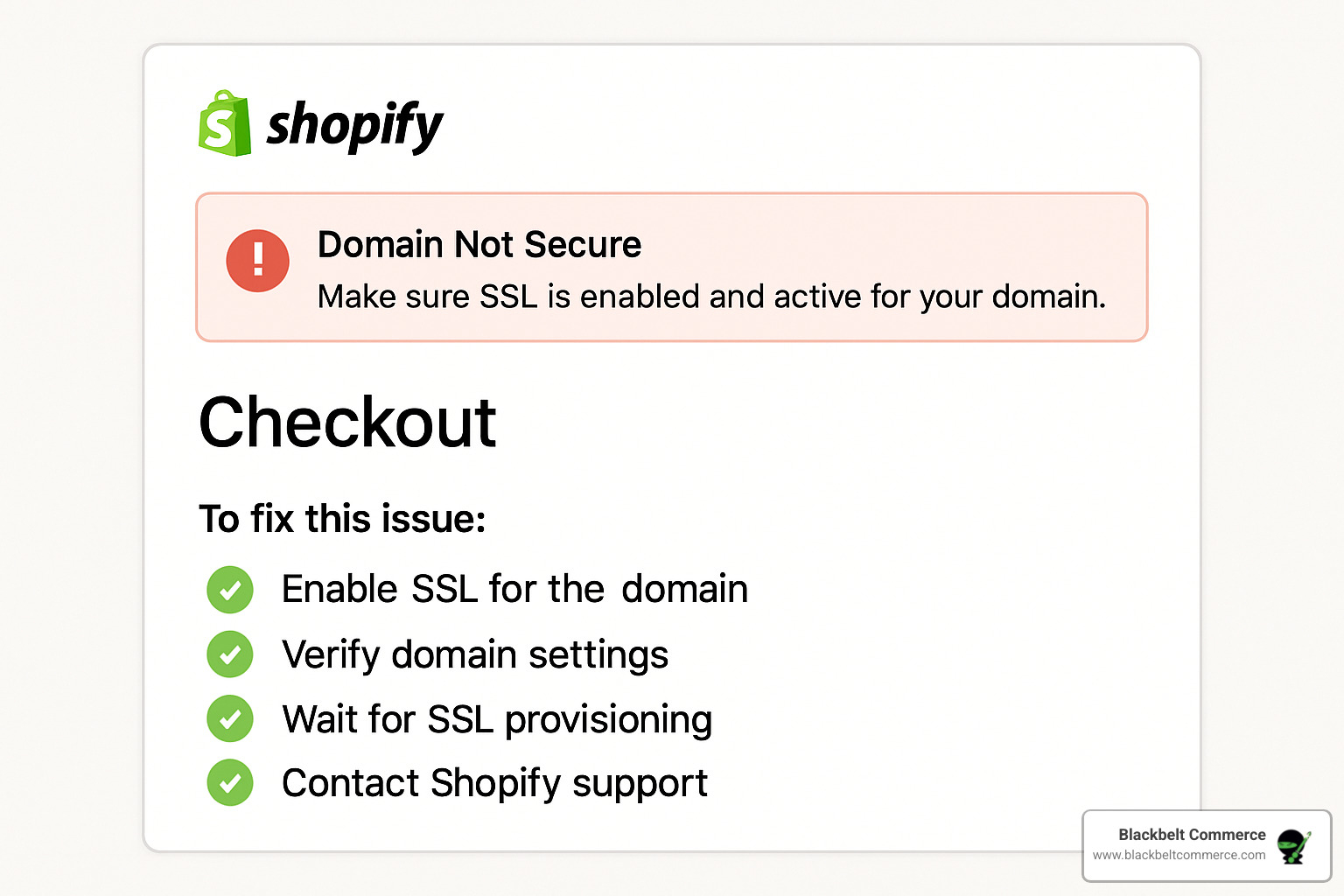 Common checkout domain error messages and solutions - shopify custom checkout domain Common checkout domain error messages and solutions - shopify custom checkout domain