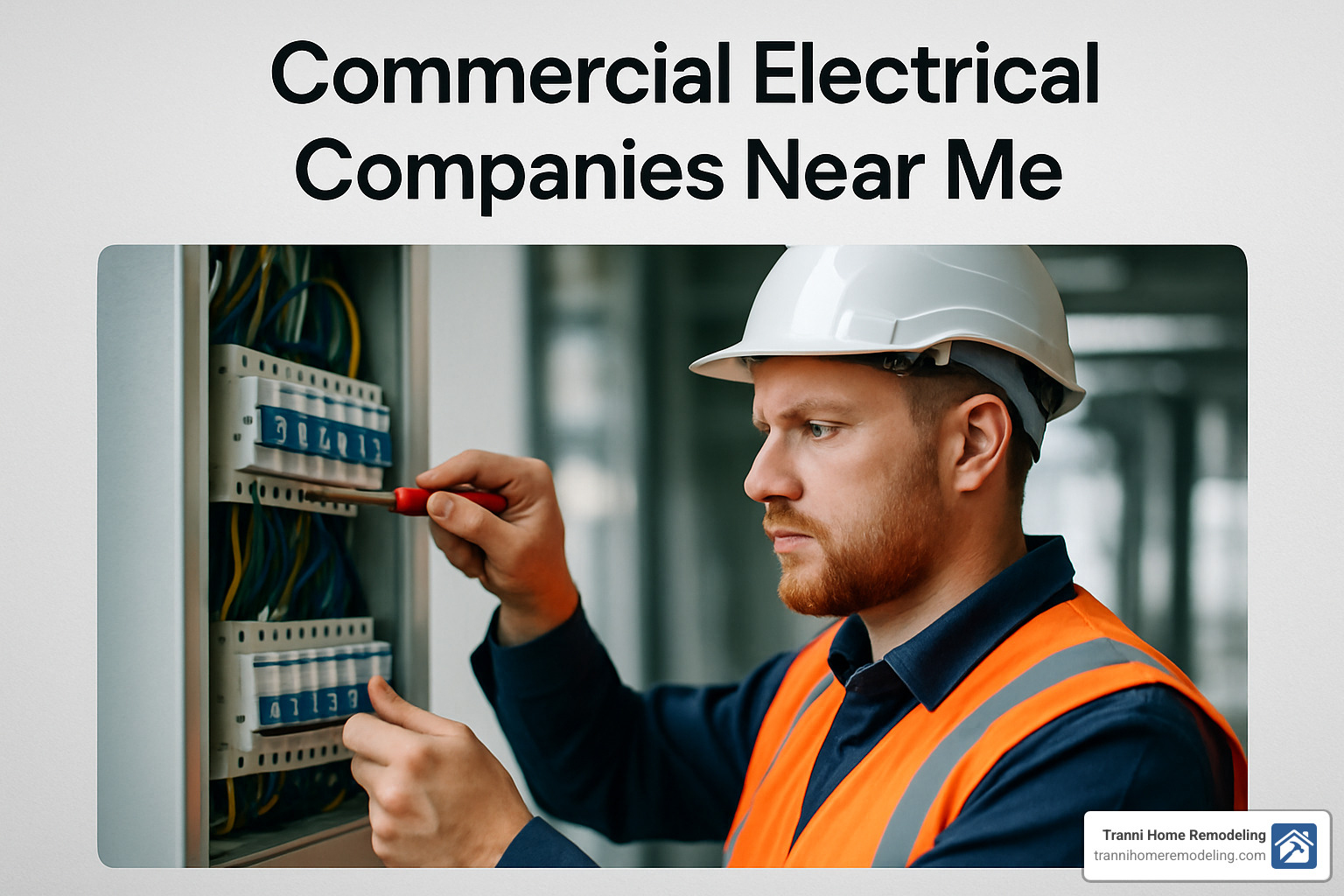 Finding Reliable Commercial Electrical Companies Near You 3 commercial electrical contractor explaining a complex panel installation to a client - commercial electrical companies near me