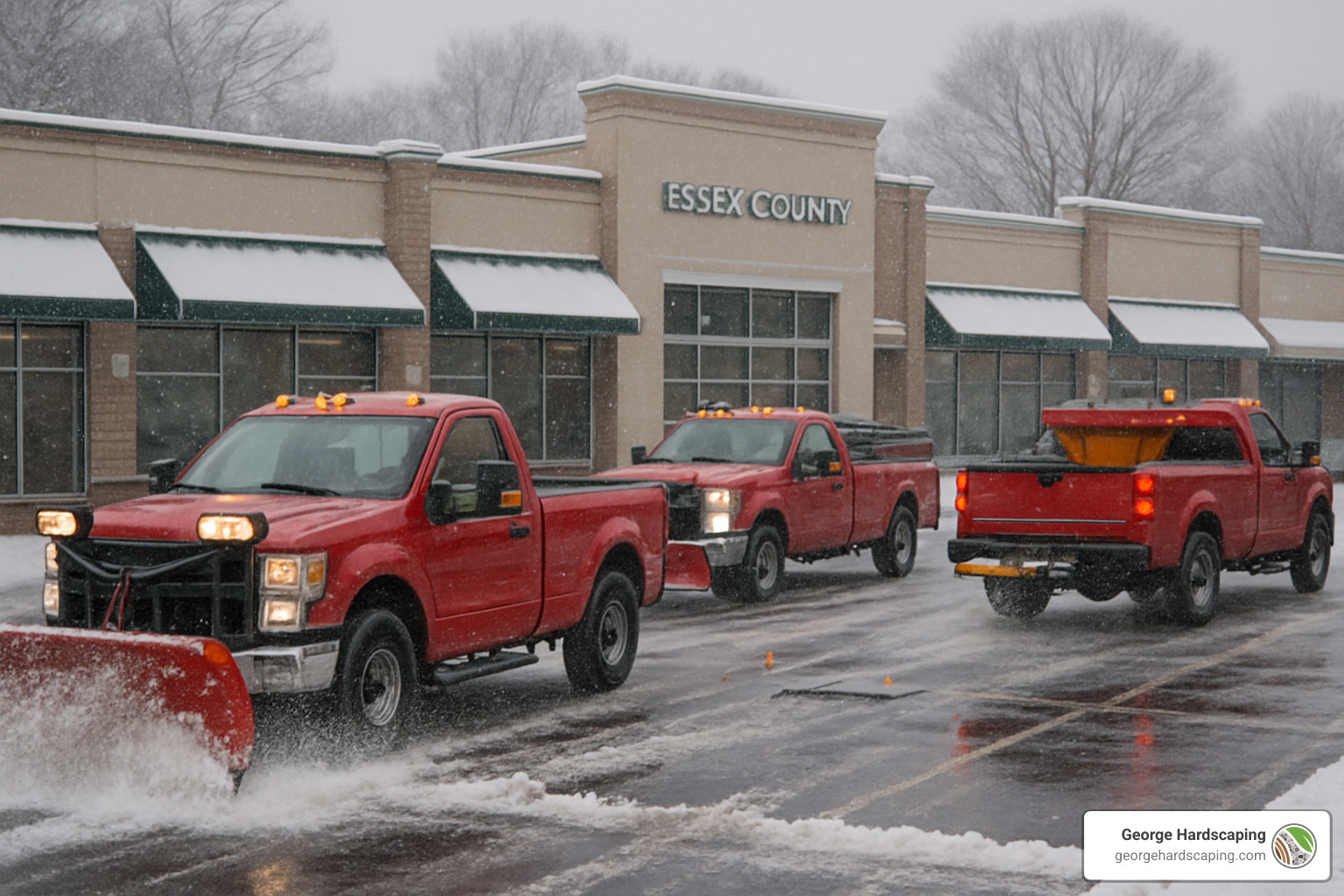 commercial snow removal in Essex County - Essex County snow removal