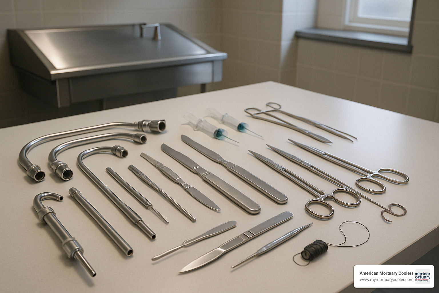 comprehensive embalming tool kit - embalming tools