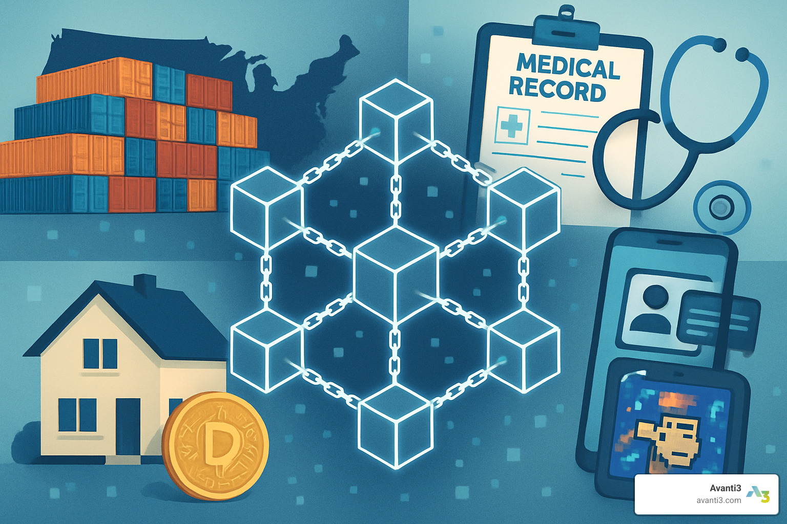 Industry-specific blockchain applications - blockchain integration services