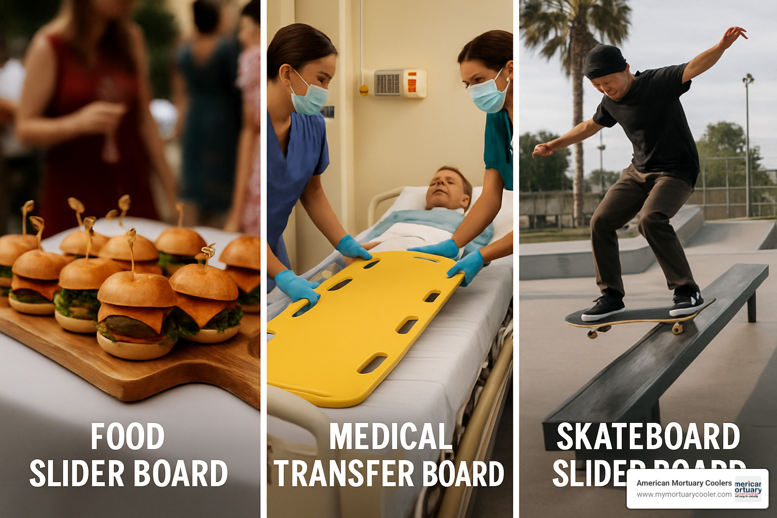 Different types of slider boards across industries - sliders board