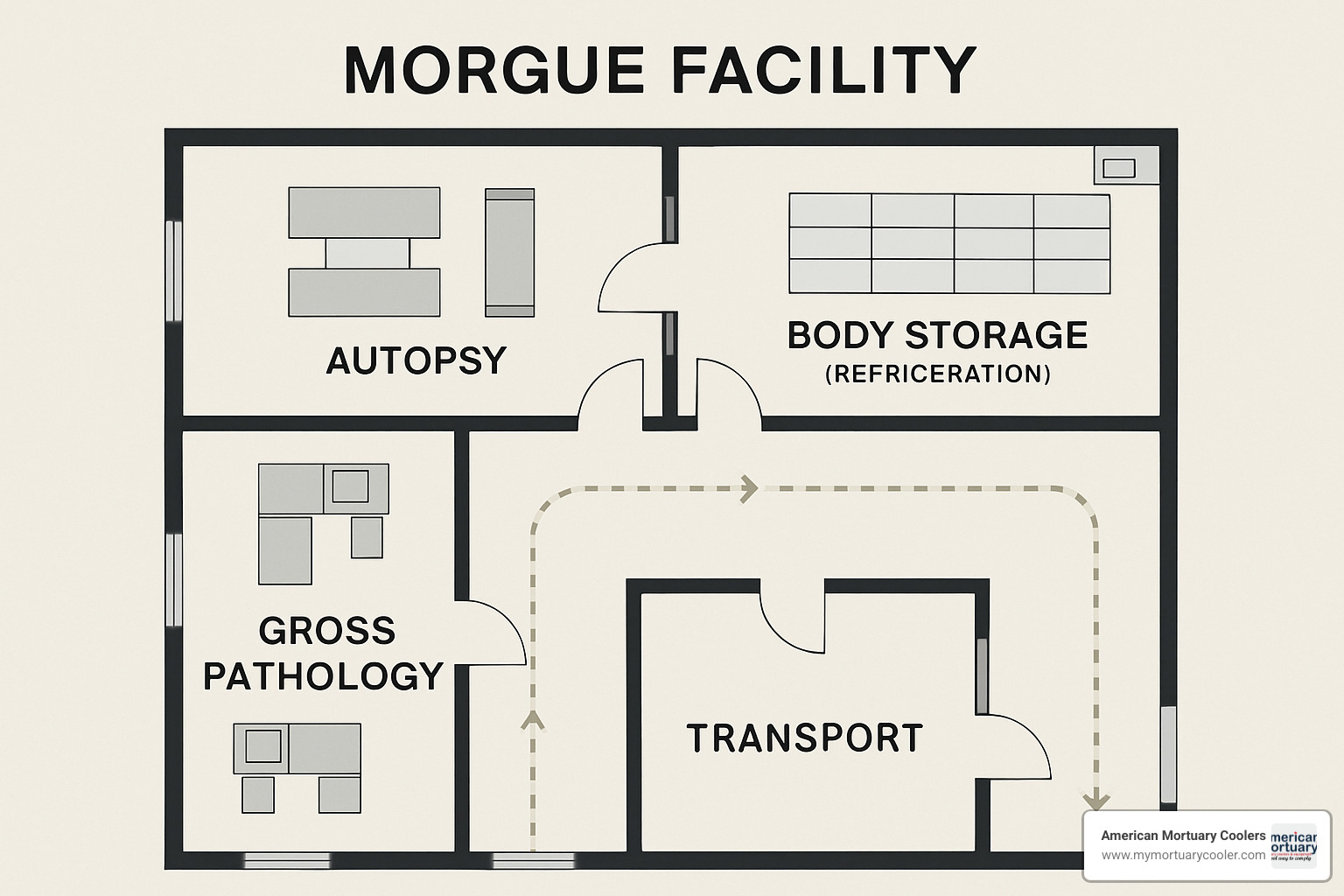 MAP planning layout for morgue facility - csi jewett