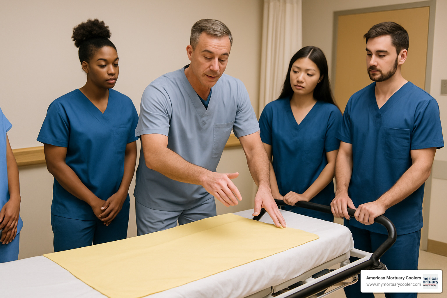 caregiver training session - patient mover