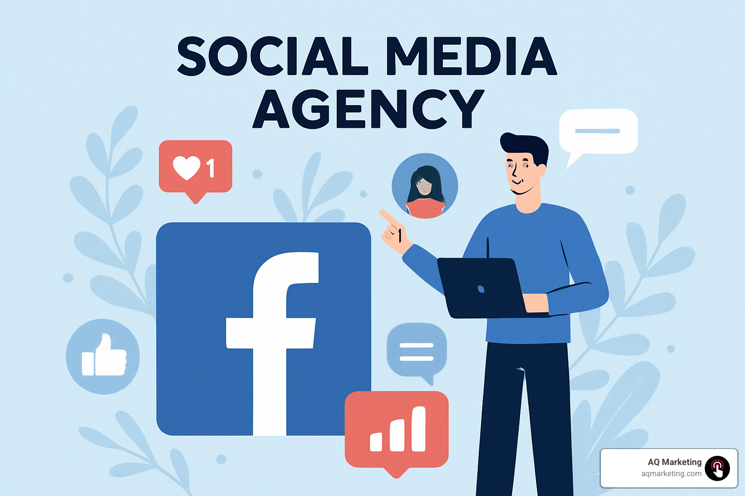 Facebook advertising KPI dashboard showing key metrics like ROAS, CPL, and engagement rates - social media agency facebook