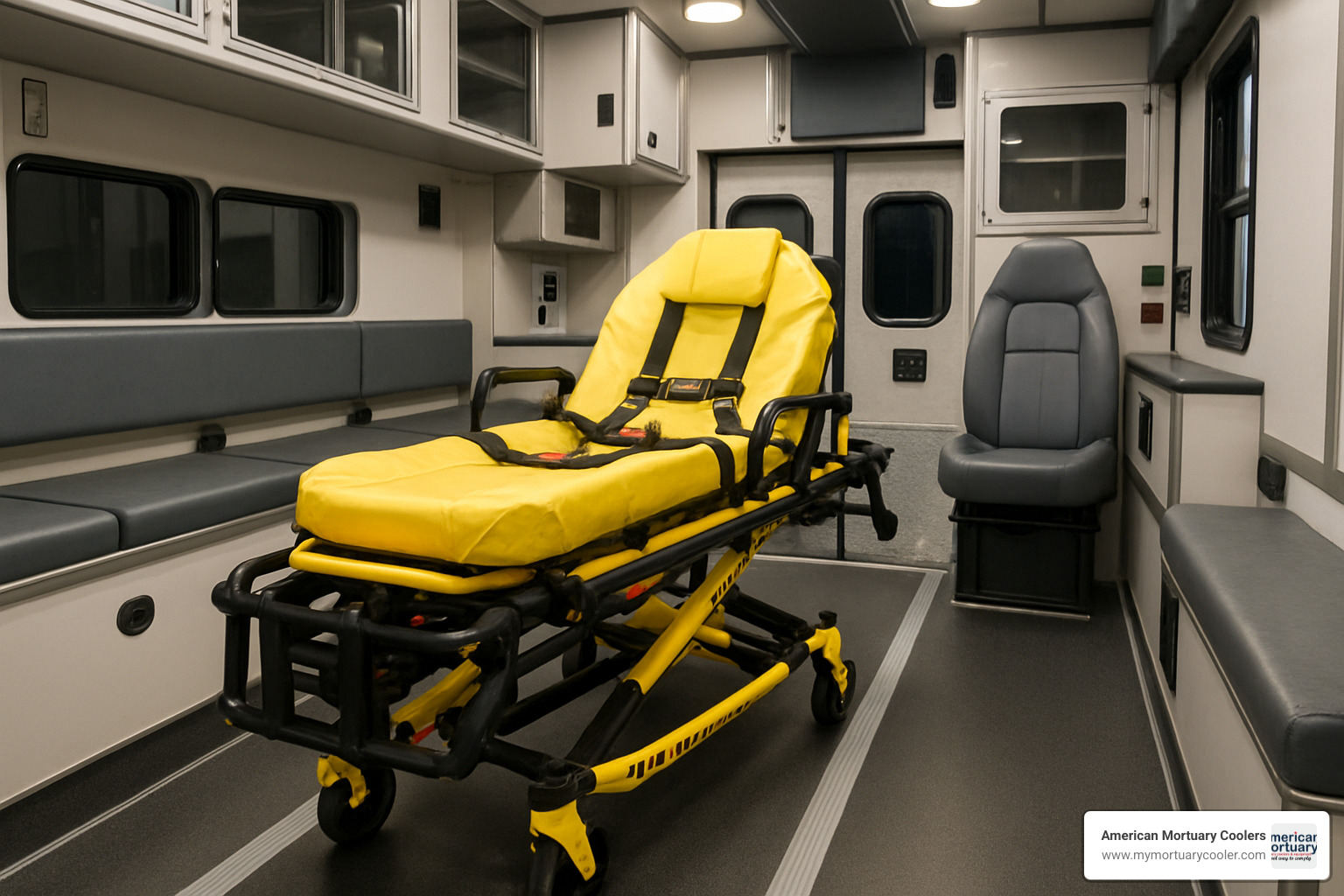 Ferno-Washington ambulance cot - ferno meaning