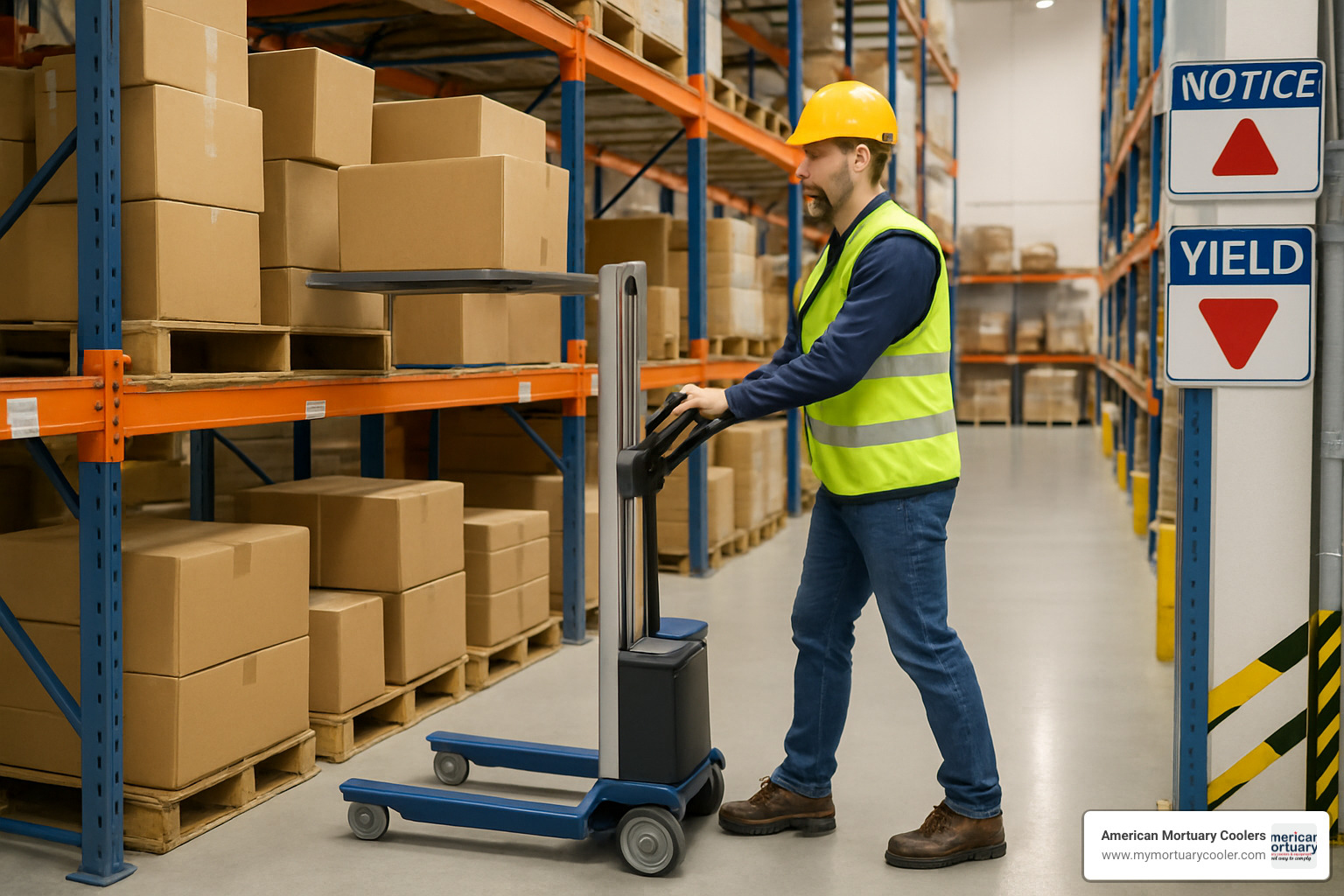 Trolley with lift being used in a warehouse setting showing ergonomic benefits - trolley with lift Trolley with lift being used in a warehouse setting showing ergonomic benefits - trolley with lift