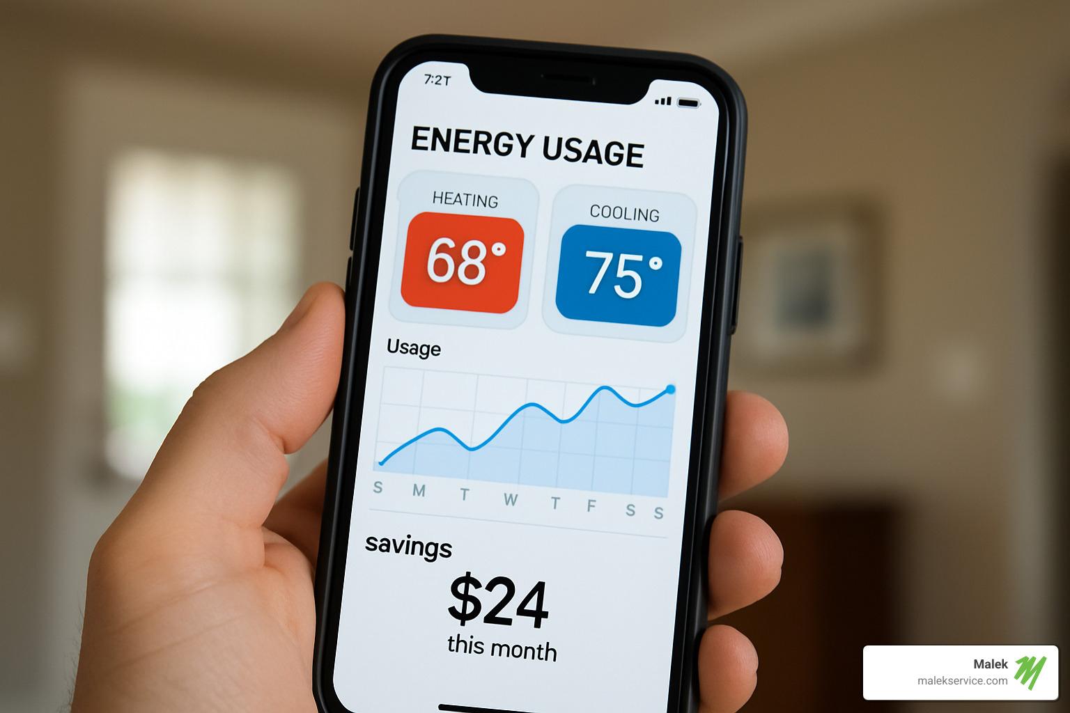 energy usage dashboard on smartphone - wifi thermostat compatible with carrier infinity