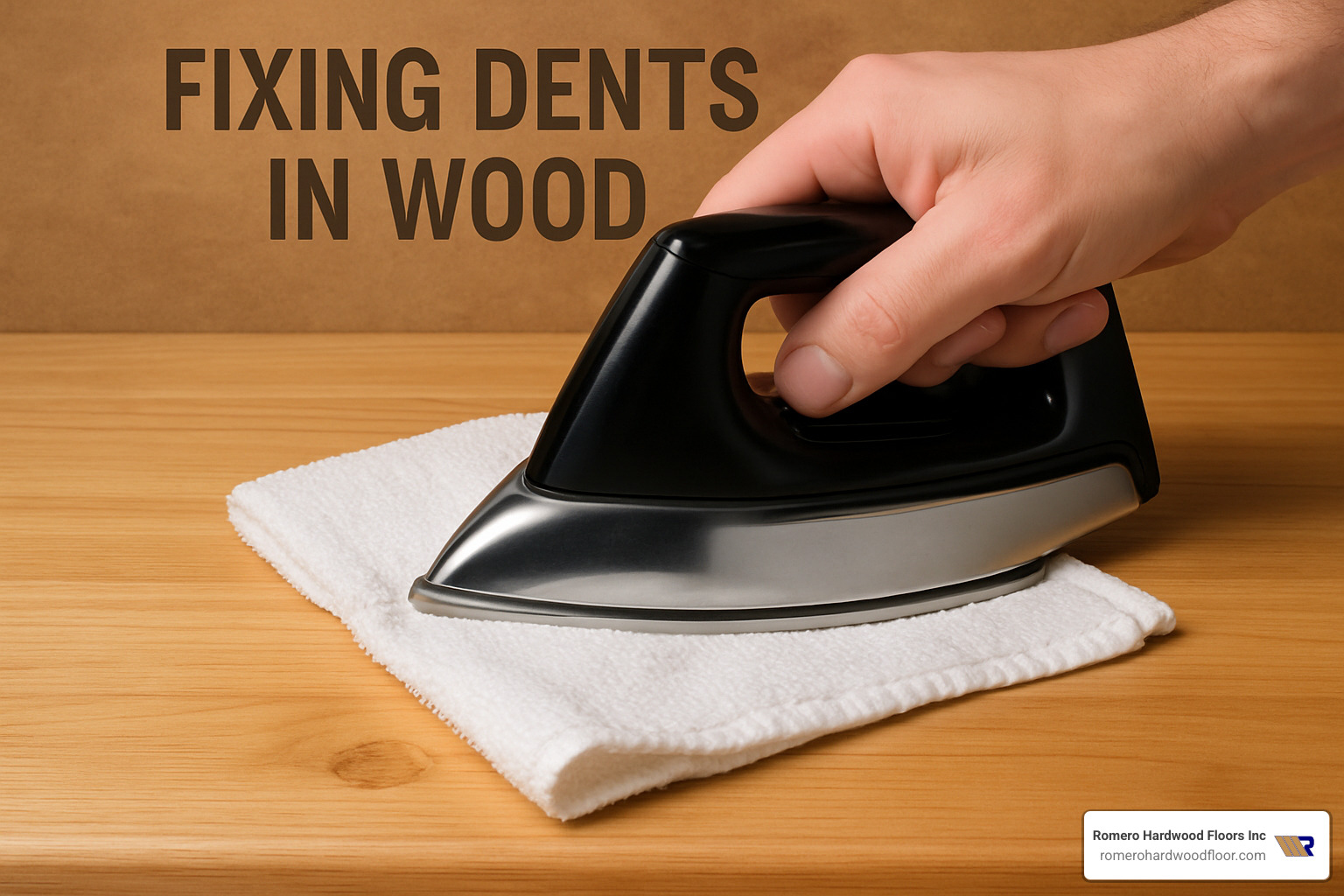 Romero Hardwood Floors – professional hardwood floor repair and refinishing in Massachusetts - fixing dents in wood