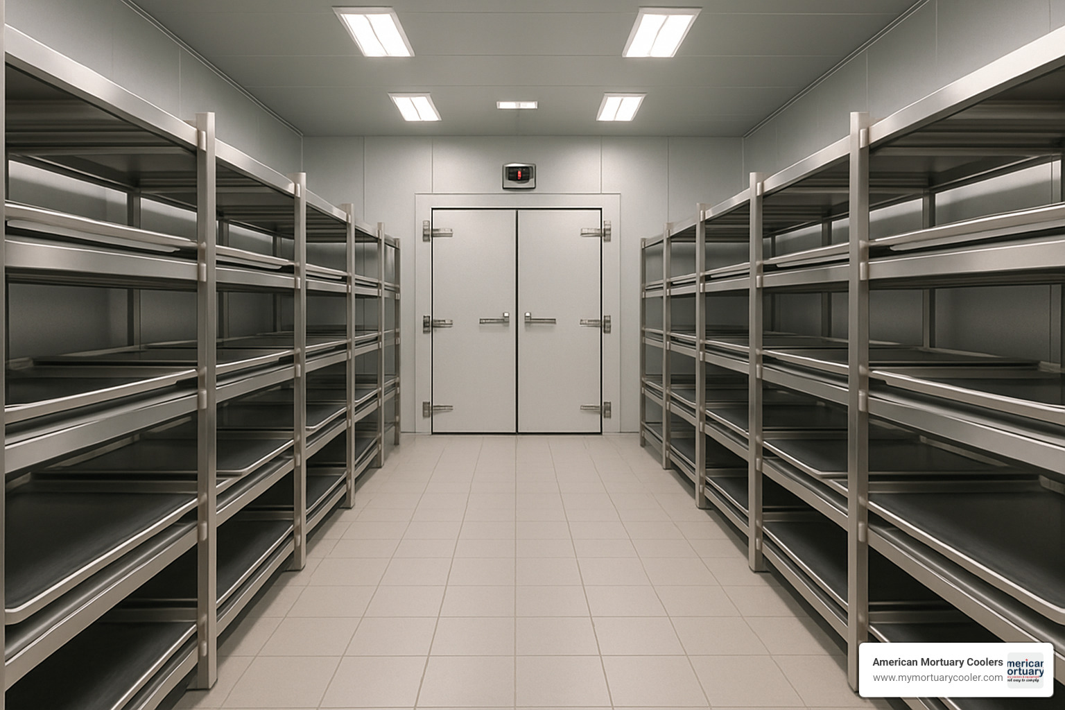 100 body mortuary rack system - 100 Body Mortuary Cooler
