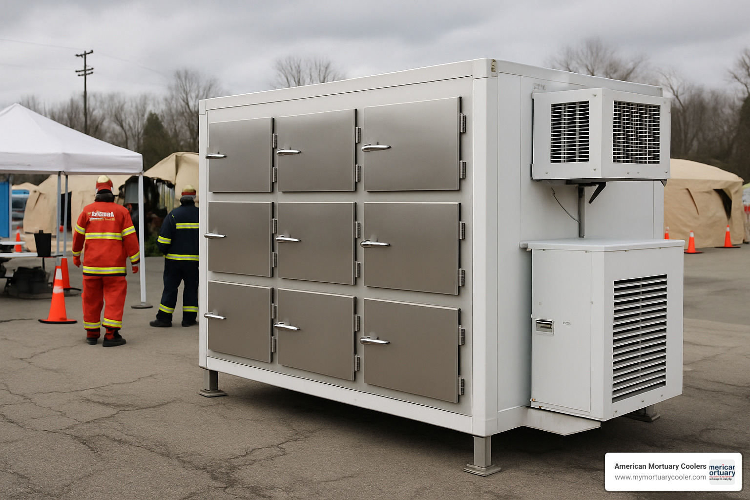 disaster response mortuary cooler - 100 Body Mortuary Cooler