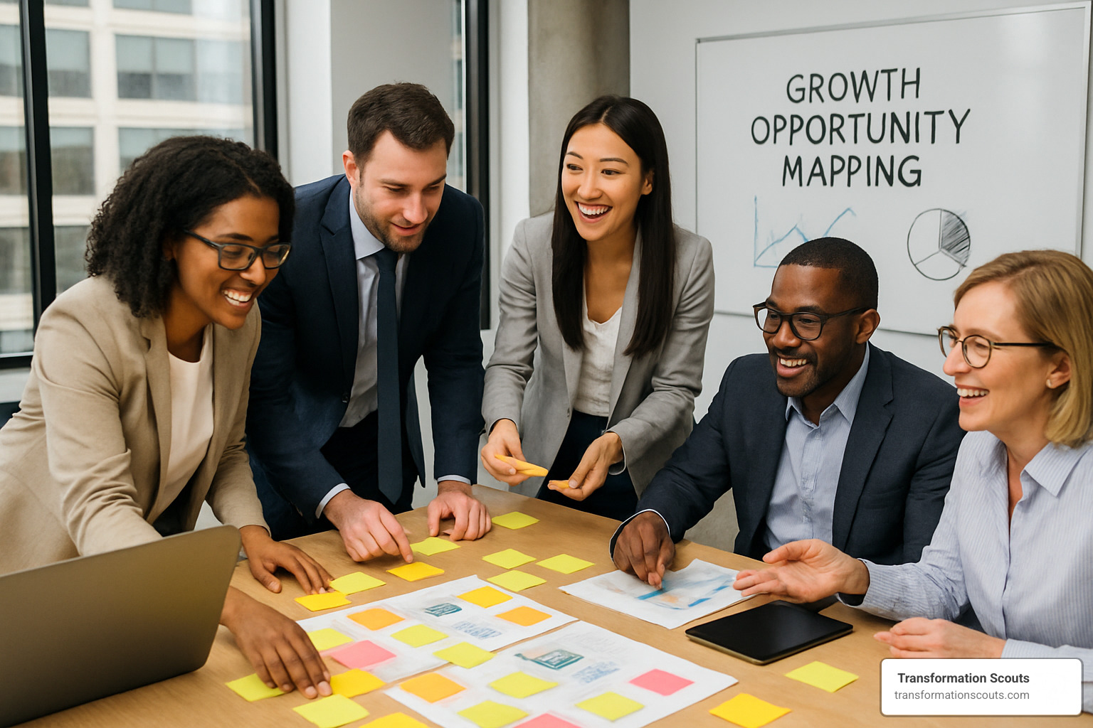growth opportunity mapping session with stakeholders - Business growth strategy consultants