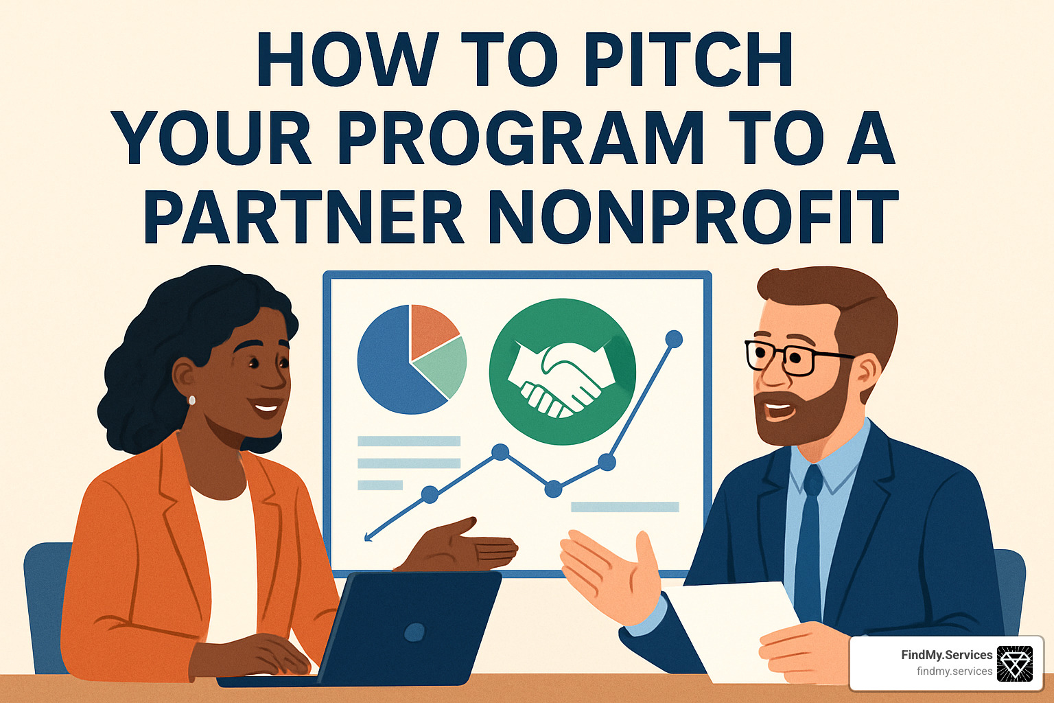 nonprofit research tools and databases - how to pitch your program to a partner nonprofit
