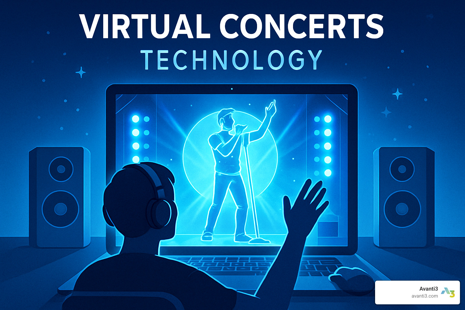 timeline of virtual concert technology evolution - Virtual concerts technology