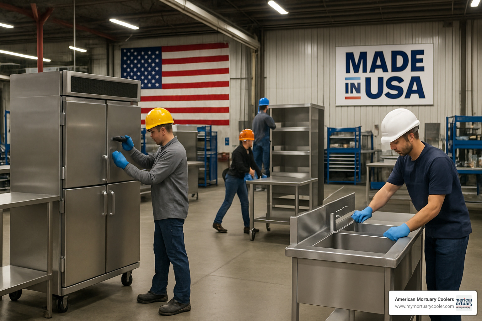 American-made custom morgue equipment manufacturing - MORGUE EQUIPMENT