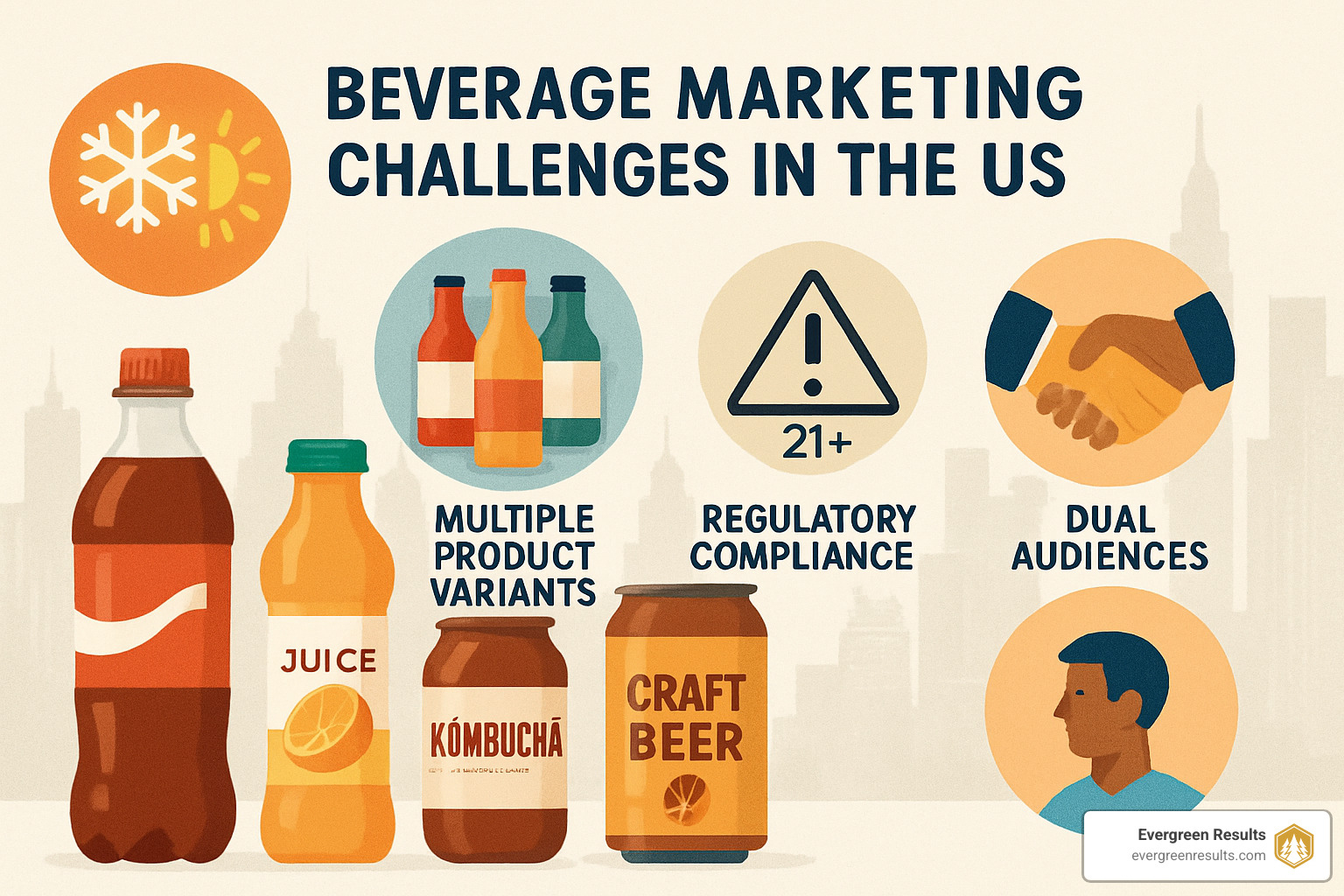 beverage marketing challenges - SEO for beverage companies