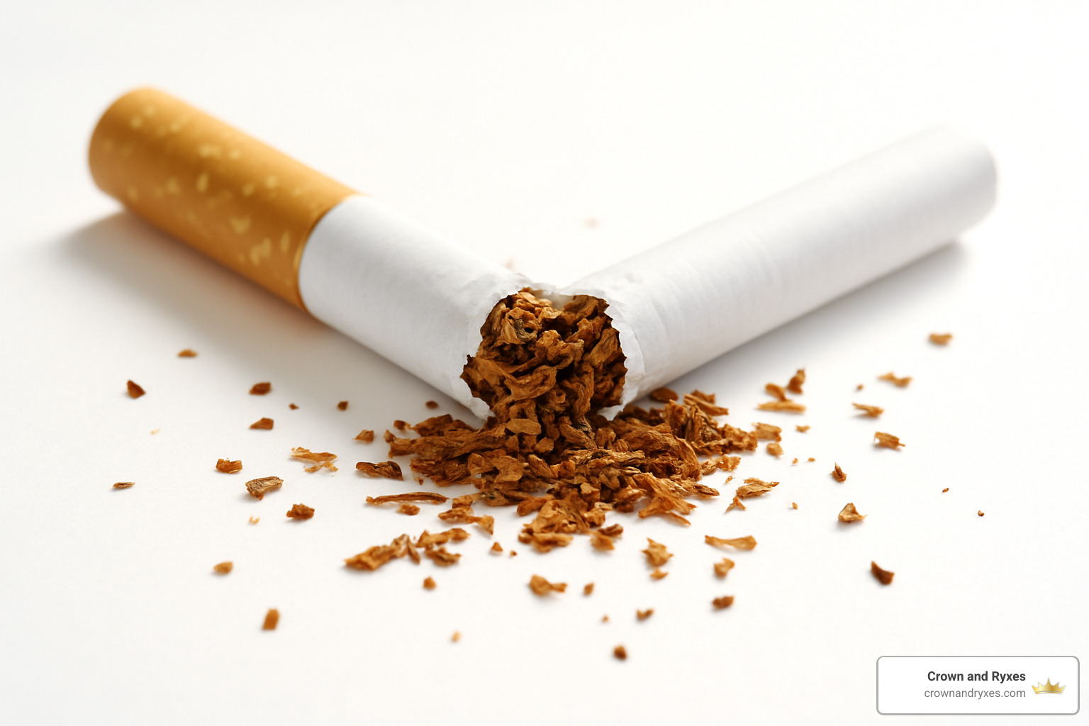 Broken cigarette symbolizing quitting smoking - erectile dysfunction natural remedies
