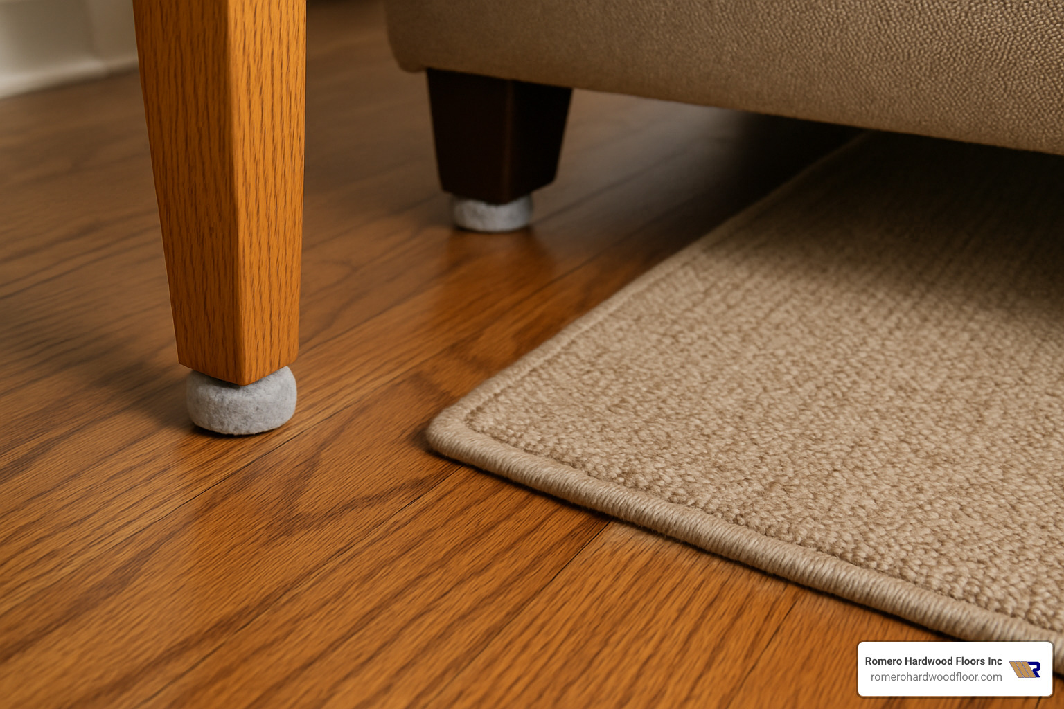 furniture pads and protective measures for hardwood floors - Hardwood floor damage repair