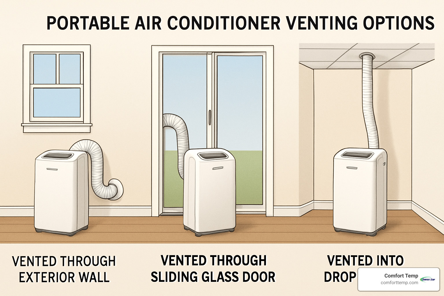 How Does A Portable Air Conditioner Work comforttemp.com