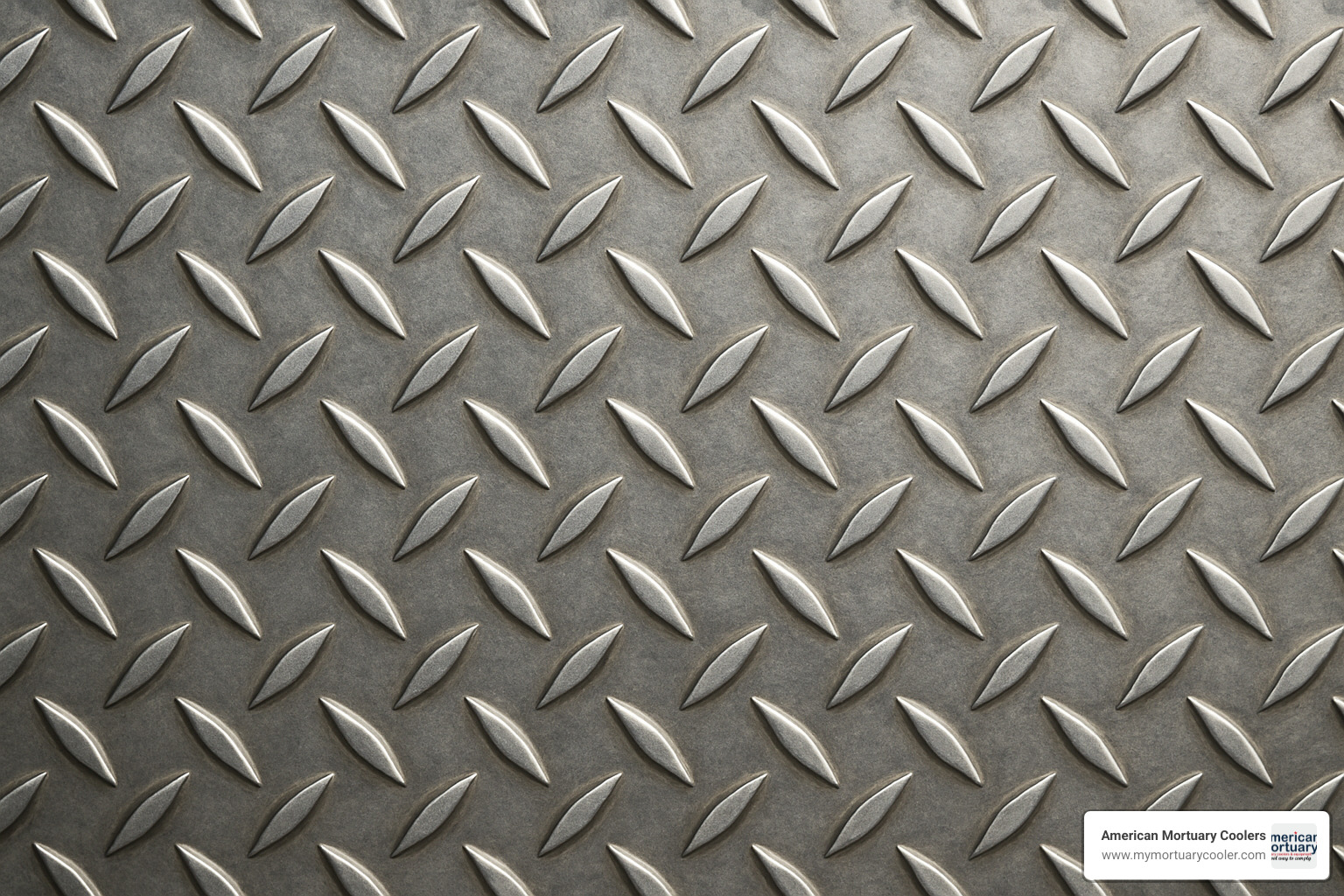 close up of diamond plate pattern showing texture and depth - diamond plate trailer