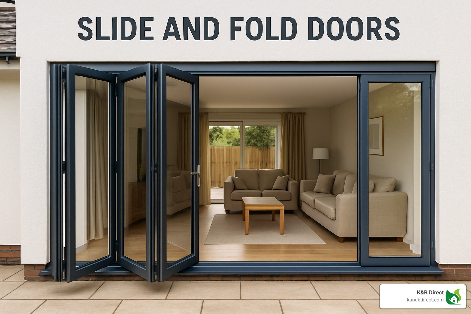 security features of modern bifold doors - slide and fold doors