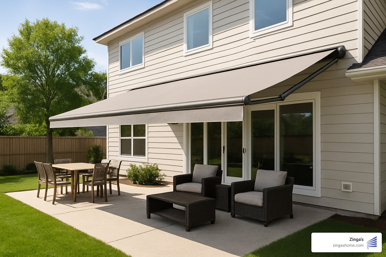 SunSetter Platinum Series Motorised Awning - motorised retractable awnings