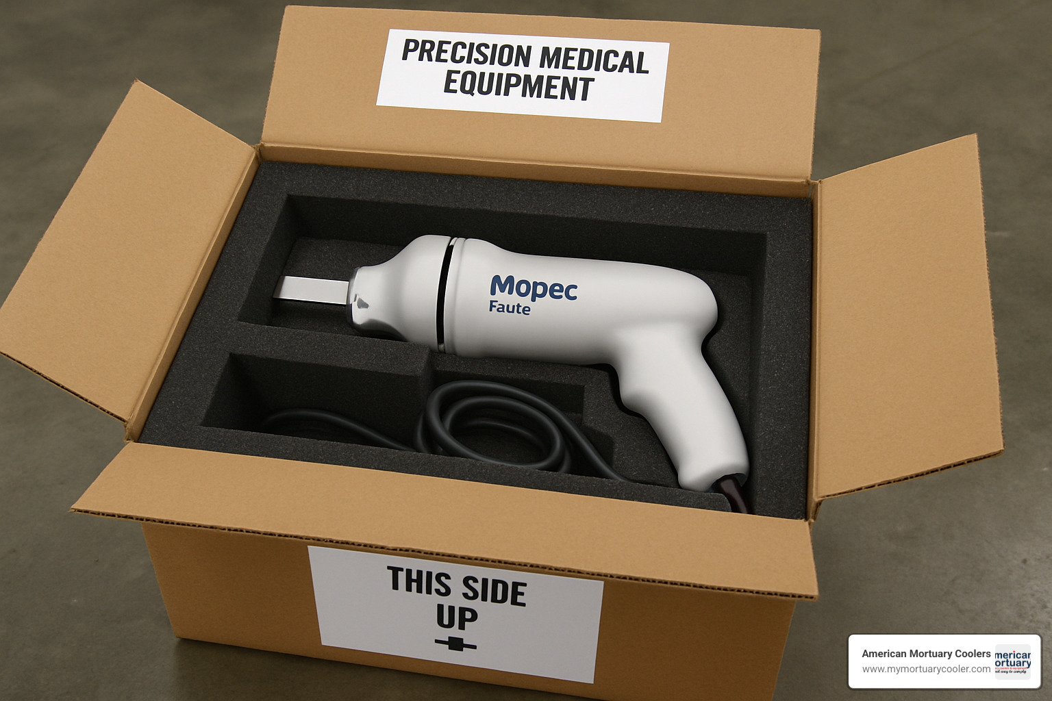 Mopec BD040 in shipping packaging - mopec bd040