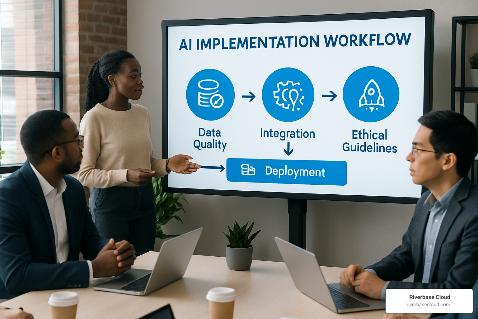 AI implementation best practices workflow - how to use ai in digital marketing