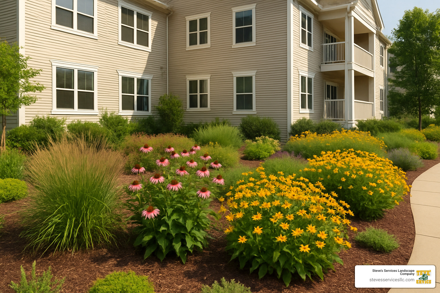 native planting palette for sustainable landscaping - commercial landscaping for condos
