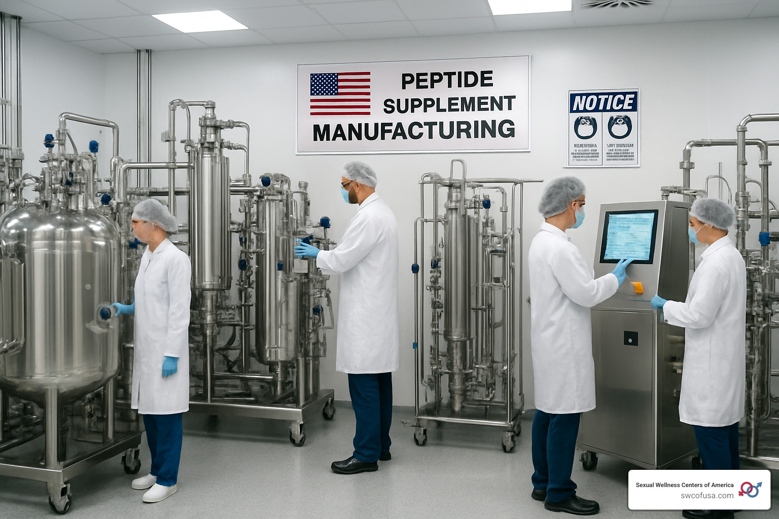 peptide supplement manufacturing process - peptide supplements