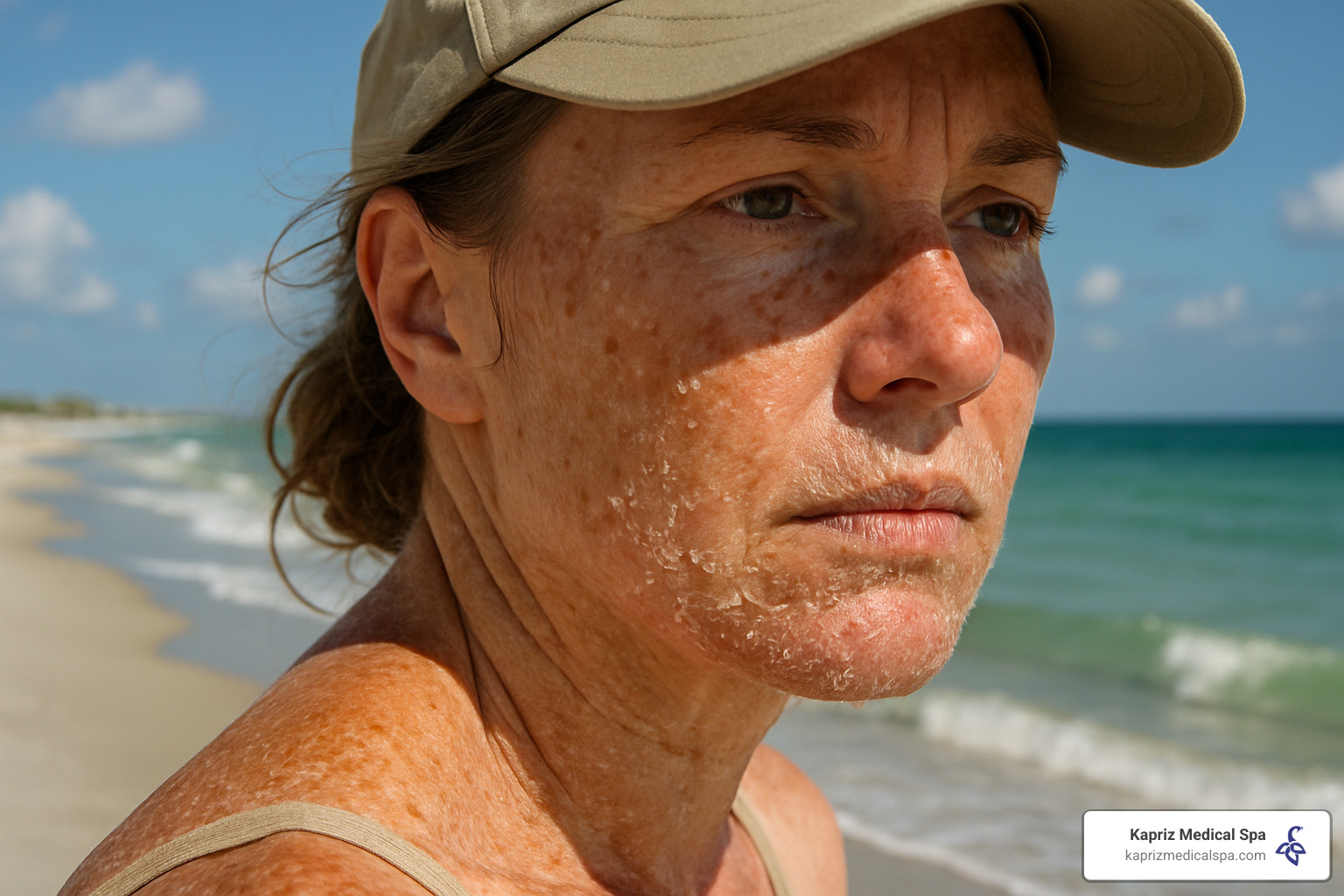 coastal skin damage from sun and salt air - microneedling jacksonville beach fl