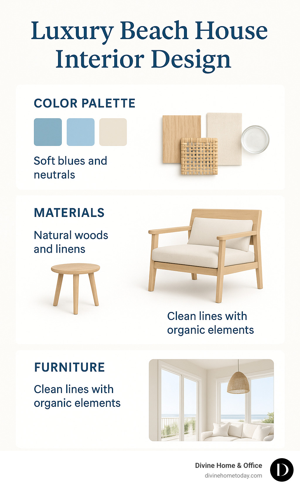 Luxury Beach House Interior Design: 7 Stunning Trends 2025