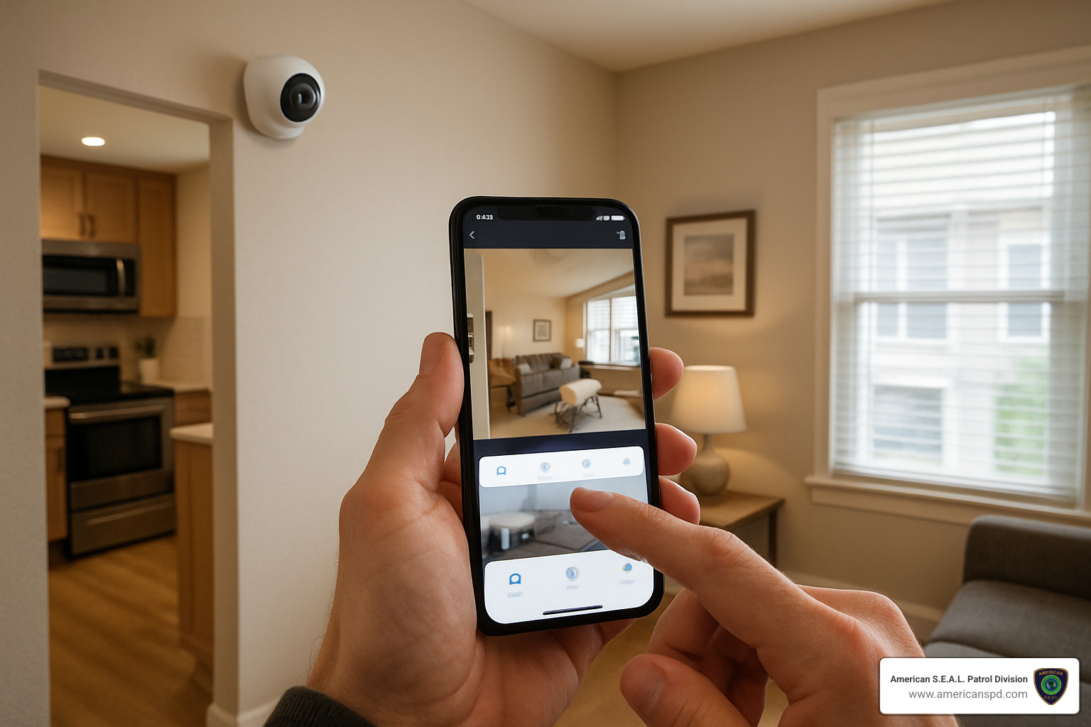 Navigating Apartment Security Camera Laws Without Breaking Rules 6 Smart security camera system with mobile app control - Apartment security camera laws