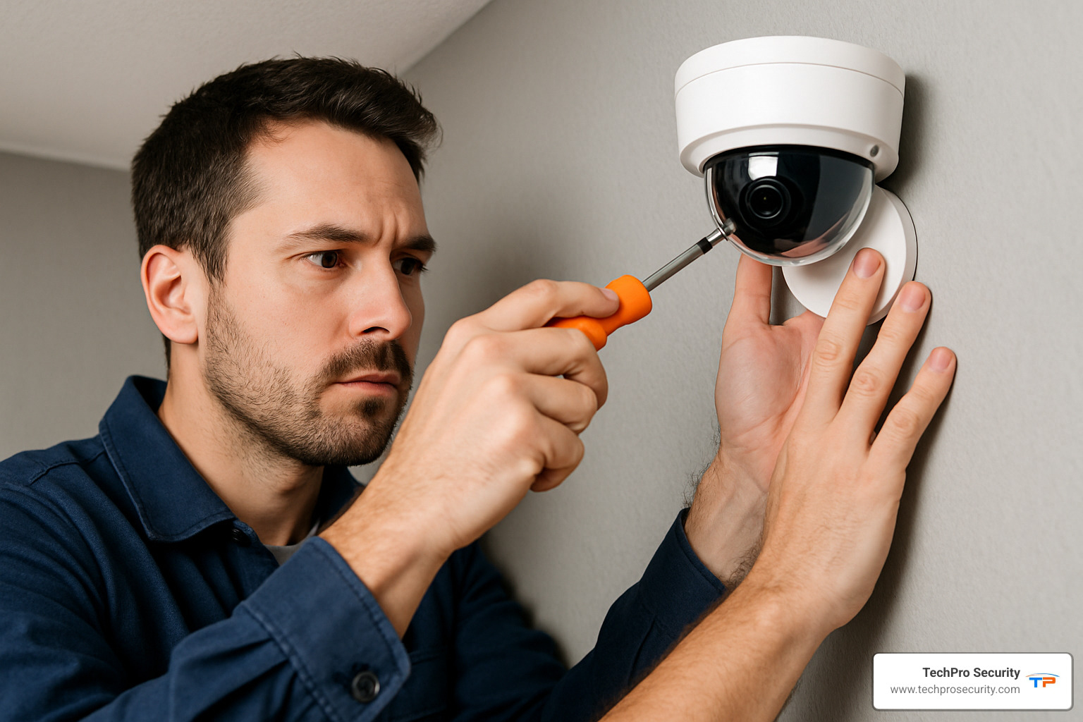 Security camera app interface showing camera views and settings menu - install surveillance cameras