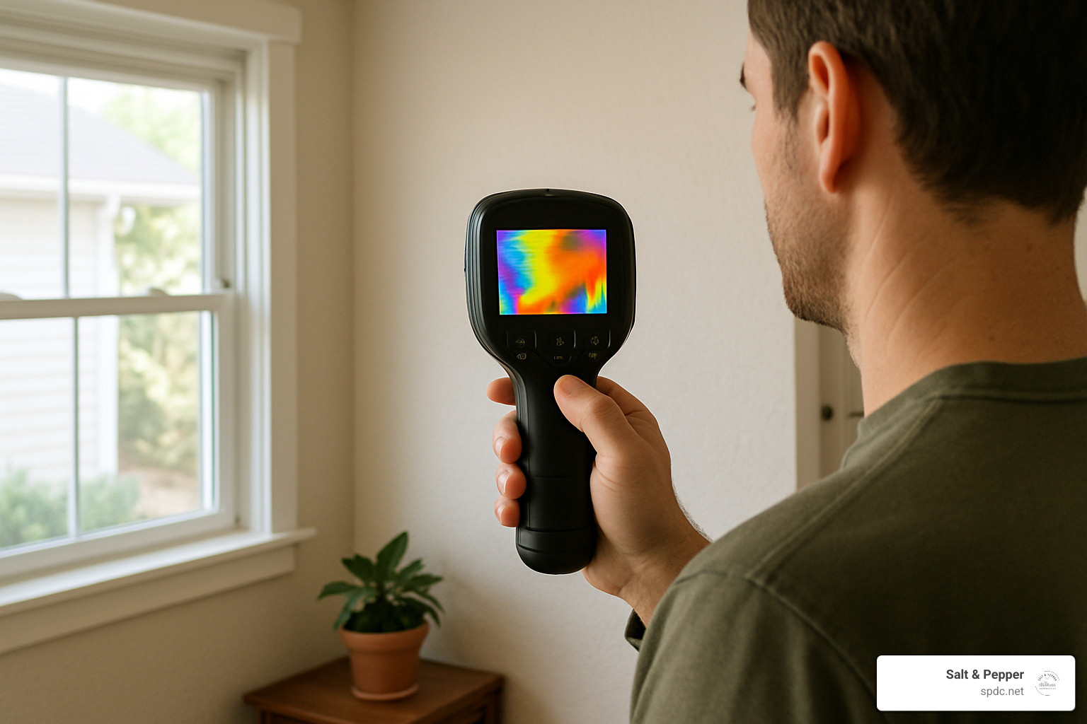home energy audit with thermal imaging camera - Eco-friendly home renovations