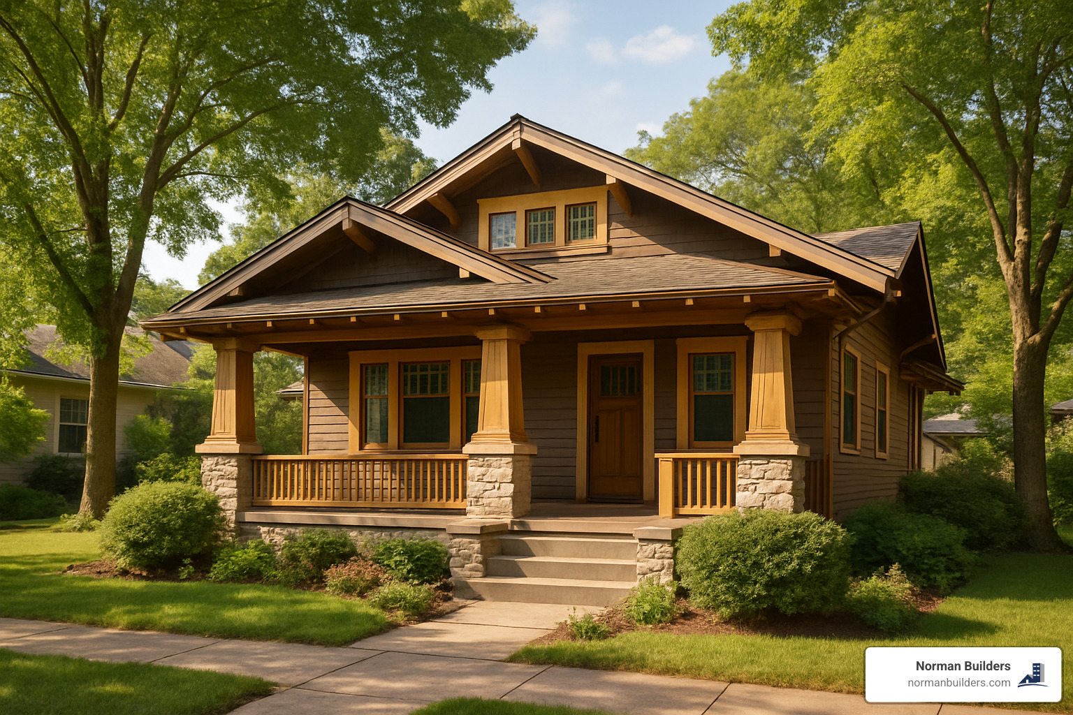 These 26 gorgeous vintage Craftsman house plans will make you want to build  one the old-fashioned way - Click Americana, image size:1536x1024