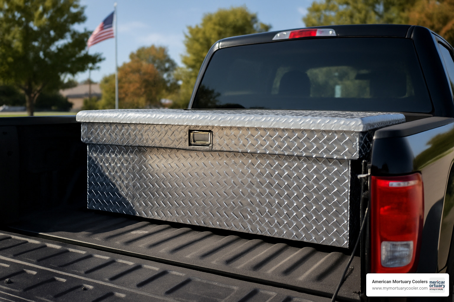 diamond plate toolbox in pickup - dimond plate sheets