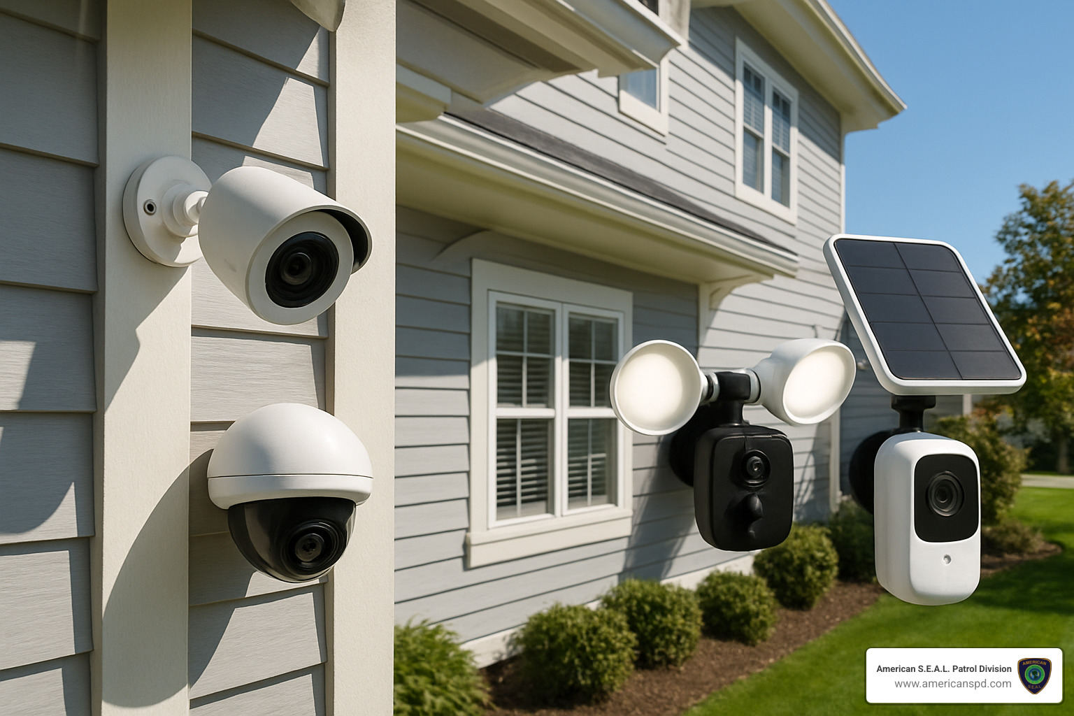 different types of outdoor security cameras - best cctv camera for outside home