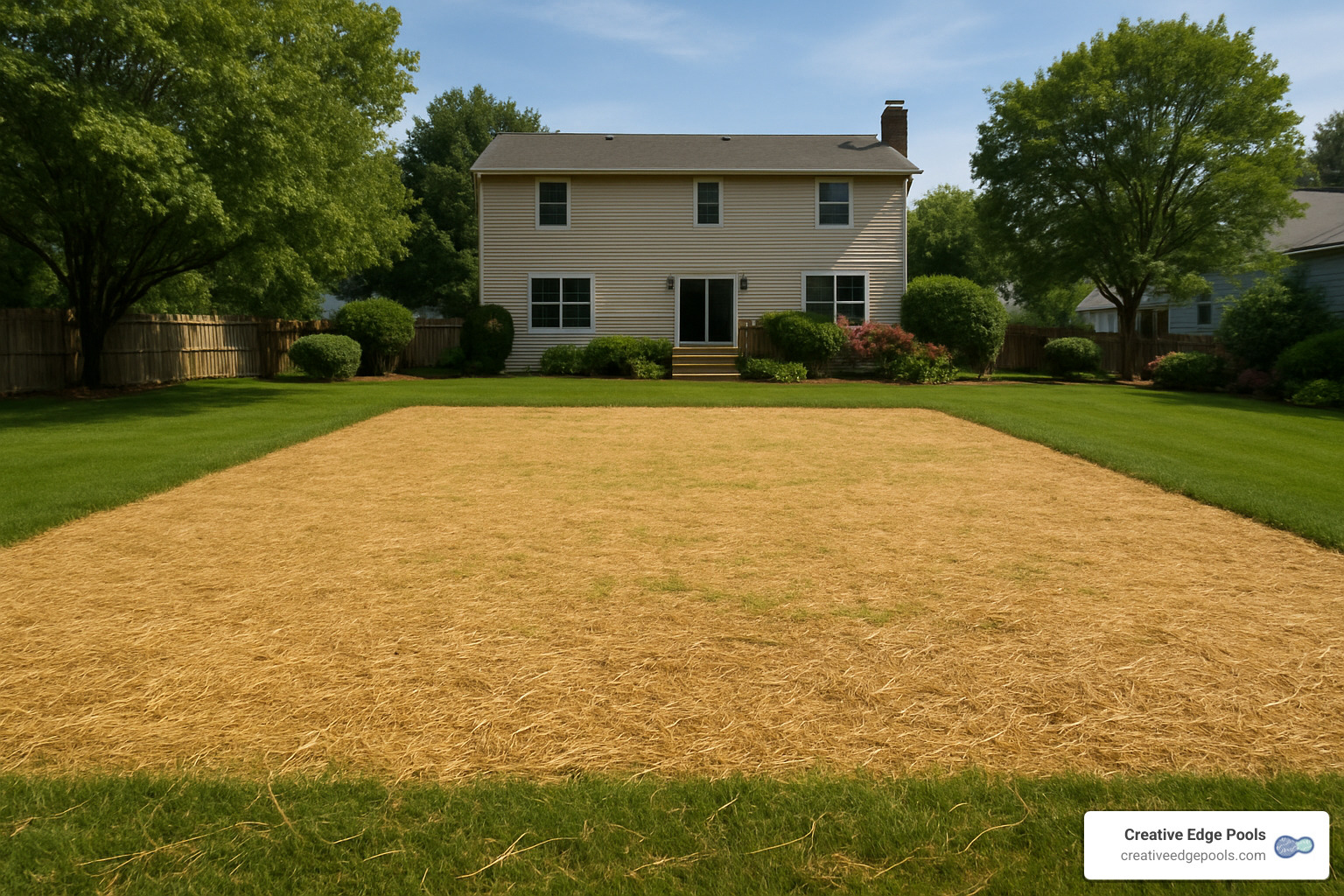 new lawn where pool used to be - cost to remove an inground pool