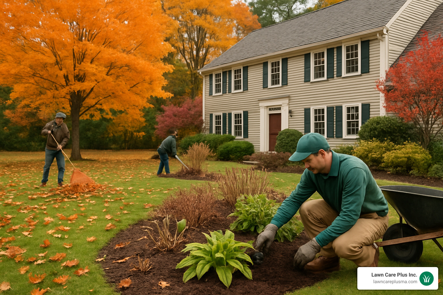 Seasonal maintenance for Canton MA landscape - landscape design canton ma